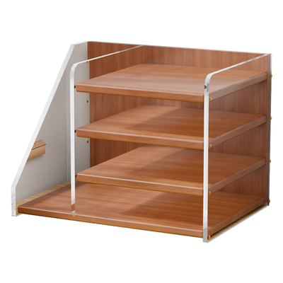 桌面文件收纳盒办公室文件框