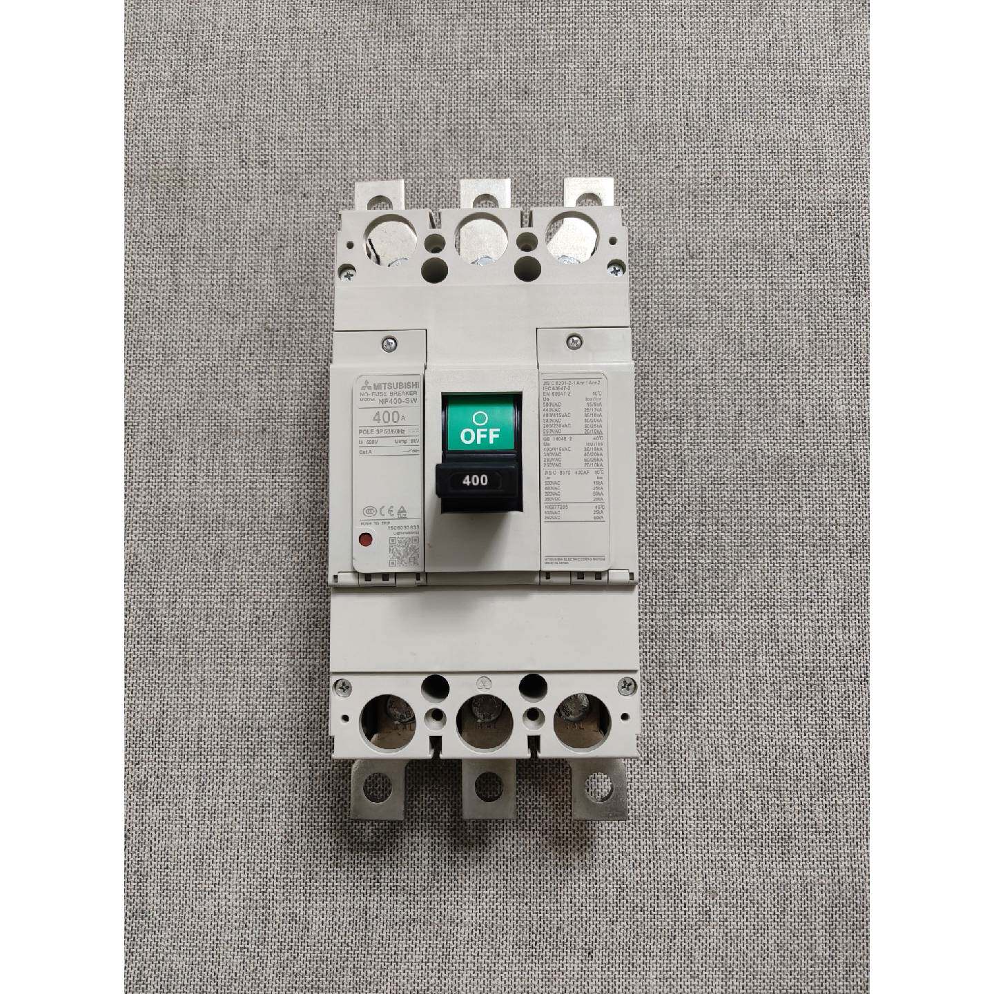 溢价-MITSUBISHI断路器NF400SW400A3P