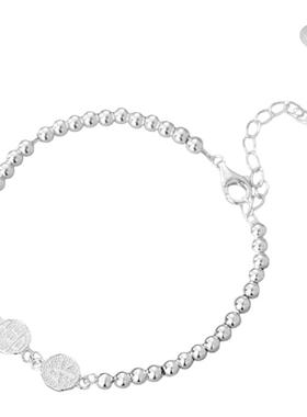 S999足银国风平安喜乐手链