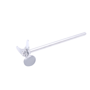 三叶桨三叶片304不锈钢搅拌桨实验室电动搅拌器分散盘螺旋叶轮片