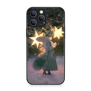 9397号列车插画师 a_bulb 联名款3手机壳适用于苹果17Promax16Promax15华为p60p70promate60小米17vivooppo