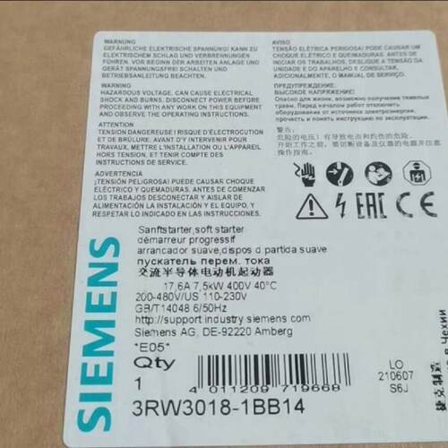 溢价-3RW3018-1BB14