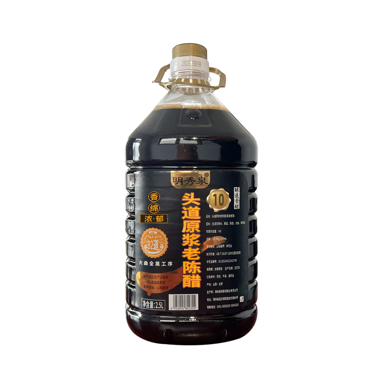 明秀泉山西头道原浆老陈醋纯粮酿