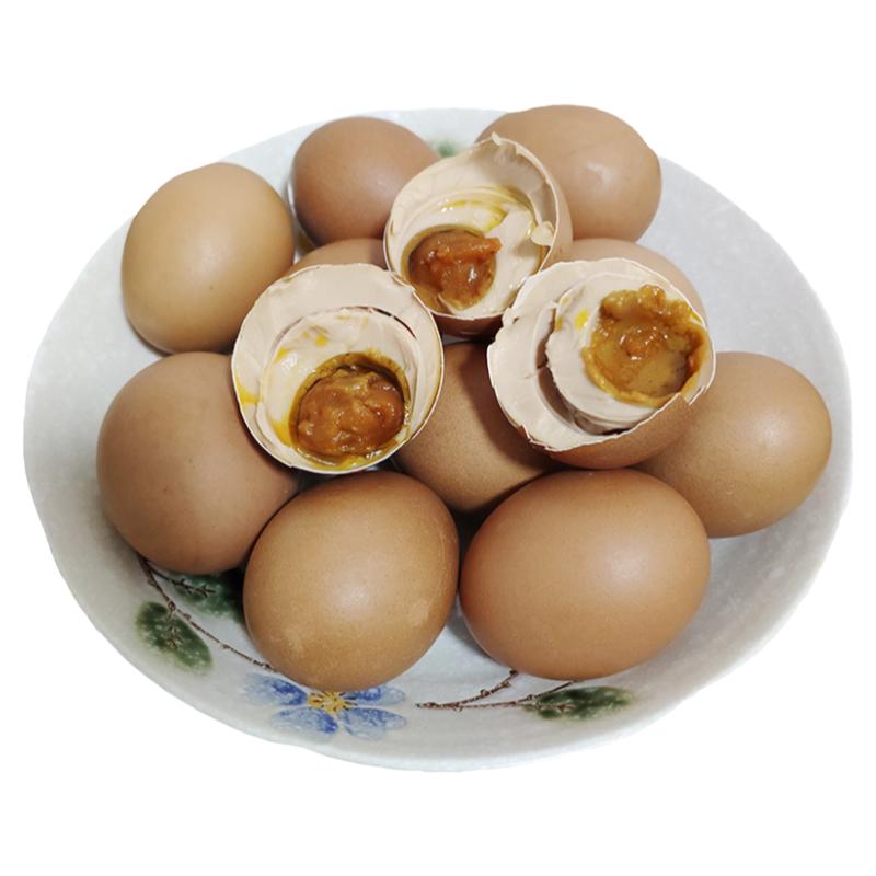 正宗天津蓟县麻酱鸡蛋蓟州特产熟食五香烤鸡蛋麻将咸鸡蛋流油腌制