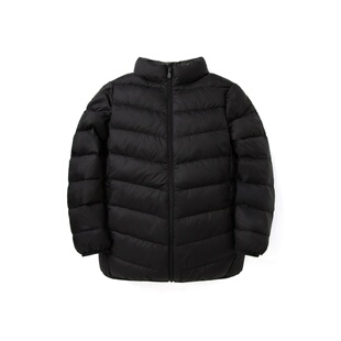 儿童羽绒服男童女童羽绒轻便上衣立领羽绒服外套宝宝亲子新款童装