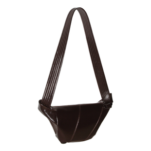 the pleasure小号徘徊包简约斜挎大容量托特油蜡牛剖层革牛角包