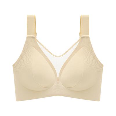 EMMAROSE大胸显小全罩杯大码内衣胖mm无痕聚拢防下垂收副乳文胸