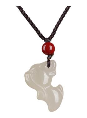 宫廷云朵男女和田玉轻奢小众吊坠