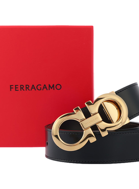 FERRAGAMO菲拉格慕男士休闲皮带