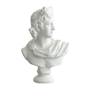 艺术人物雕塑树脂小摆件拍摄装饰道具复古文艺雕像桌面迷你摆件