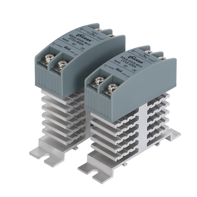 志特单相固态继电器一体散热器