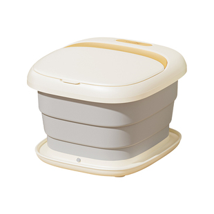 荣事达泡脚桶可折叠恒温加热家用全自动电动按摩洗脚盆养生足浴器