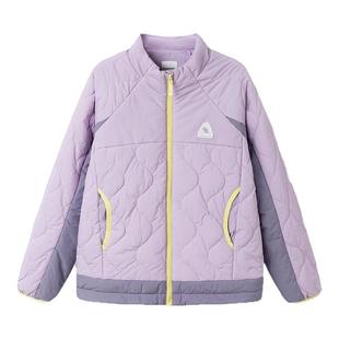 商场同款巴拉巴拉儿童轻薄棉服女童蓄热保暖外套2025冬装新款童装