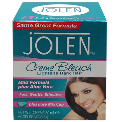 授权英国jolen漂胡剂女30ml通用版唇毛漂白剂 胡子漂白剂 漂眉膏