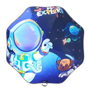 【全自动安全防戳防回弹】圆角折叠男女孩小学生加大儿童防晒雨伞