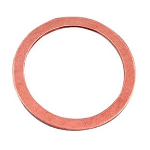 1mm耐高温耐高压优质紫铜垫片圈平垫片铜介子密封垫圈M6M8M14M27