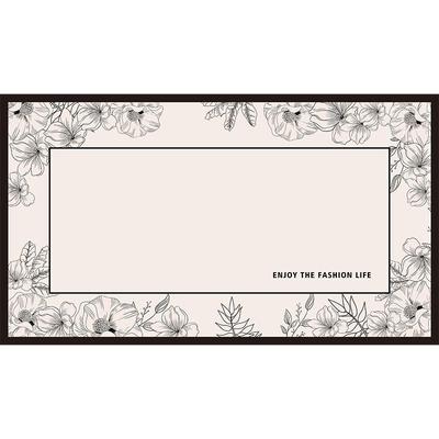 法式轻奢风高级感餐桌垫防油耐脏