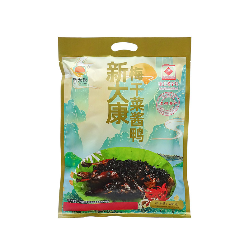 新大康梅干菜酱鸭杭州特产伴手礼
