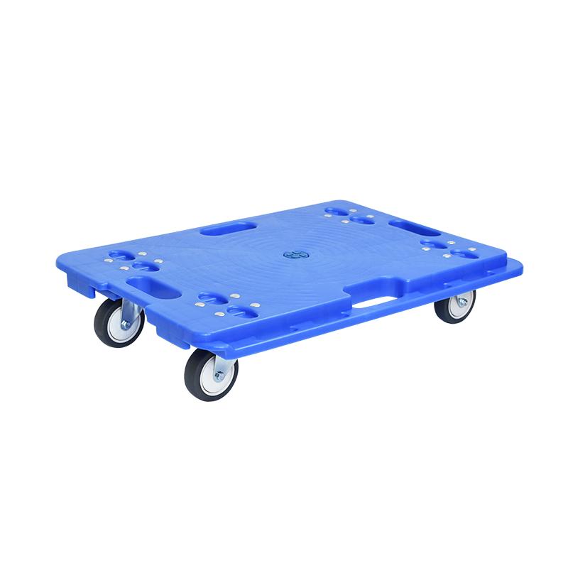 乌龟车家用平板车搬运手推车周转移动轻便超轻音四轮万向拉货拖车