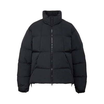 Goldwin25AW染色波纹羽绒服