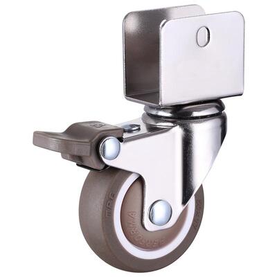 【超静音】橡胶轴承婴儿床万向轮