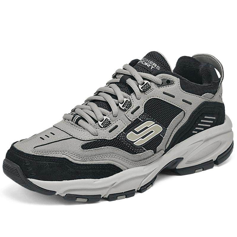 Skechers斯凯奇官网正品新款男鞋复古老爹鞋厚底增高舒适休闲鞋