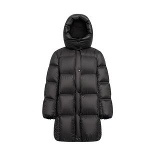 【法奢白金】0感泡芙LILY中长款鹅绒服女装2025冬季新款羽绒外套