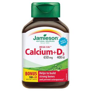 健美生加拿大大人D3钙片柠檬酸钙孕妇钙碳酸钙中老年补钙120