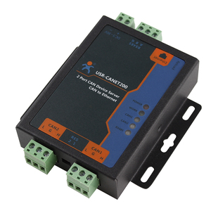 有人 工业级串口服务器 CAN以太网RS485互转 USR-CANET200