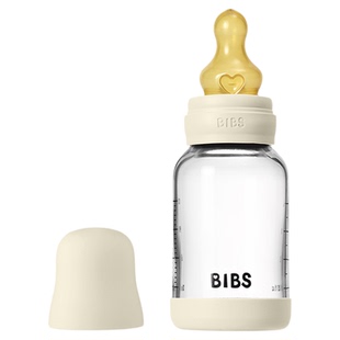 75Z Little现货丹麦bibs 新生儿耐高温仿母乳防胀气玻璃奶瓶手柄