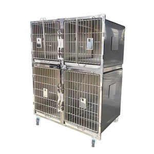 宠物医院住院笼加热恒温氧舱笼不锈钢兽用寄养笼猫狗犬打针输液笼