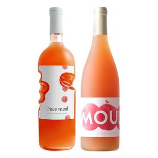 可遇双支白葡萄酒果酒少女微醺气泡鸡尾酒甜酒起泡酒