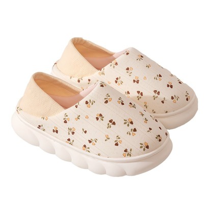 春秋月子鞋秋冬厚度包跟软底孕妇鞋10月11月居家防滑孕期拖鞋