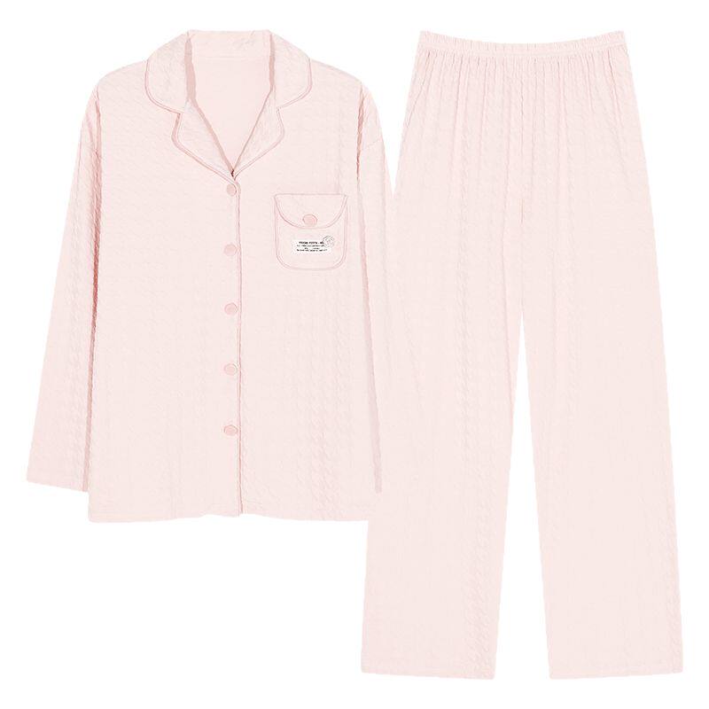 猫人睡衣女新疆棉大码家居服套装