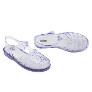 Melissa梅丽莎包头镂空女士经典果冻罗马凉鞋32408