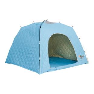 冬季室内保暖床上帐篷防风防寒双人保温抗寒遮光加棉加厚床帐