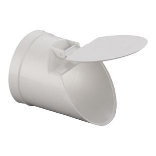 110排水管止逆阀止回阀下水管道排污防臭器堵口75/160防返臭配件