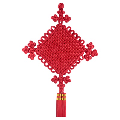 手工丝线挂件中国结大号