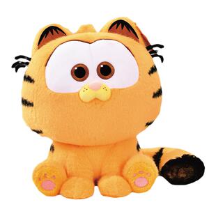 正版加菲猫坐姿毛绒玩具公仔治愈卡通学生猫咪玩偶生日礼物布娃娃