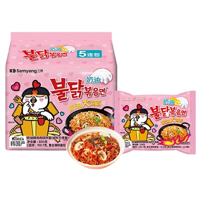 三养samyang火鸡面奶油火鸡面