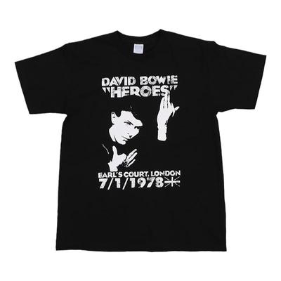 大卫鲍伊摇滚乐队短袖恤