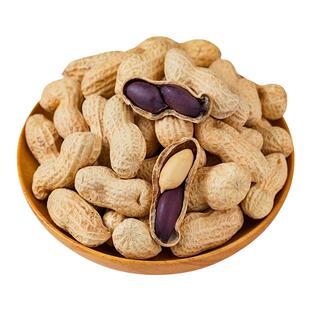 【黑玉珍_熟黑皮花生】新货带壳炒熟原味 山东农家土特产