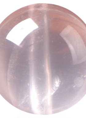 天然粉晶冰种果冻体diy散珠