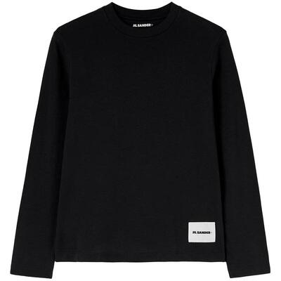 棉质三件装长袖T恤JILSANDER