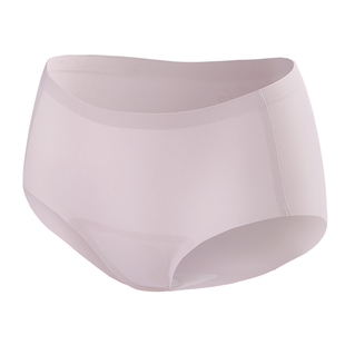 dcw无痕运动内裤女防尴尬线不夹臀抑菌中腰轻柔瑜伽健身三角裤