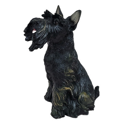 多拉乐树脂治愈系仿真狗小狗摆件