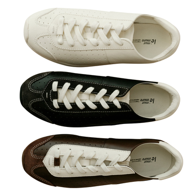 Le' Murmure 春秋季新款摩登中性复古德训鞋舒适小白鞋阿甘鞋bsbb