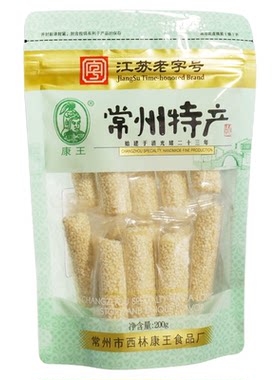 常州特产芝麻糖老字号非遗技艺