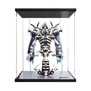 亚克力展示盒 适用乐高三打白骨精夜光机甲80028悟空小侠防尘罩子