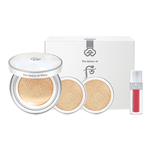 whoo后天气丹拱辰享黄金气垫bb雪气垫柔雾滋润持妆遮瑕官方正品